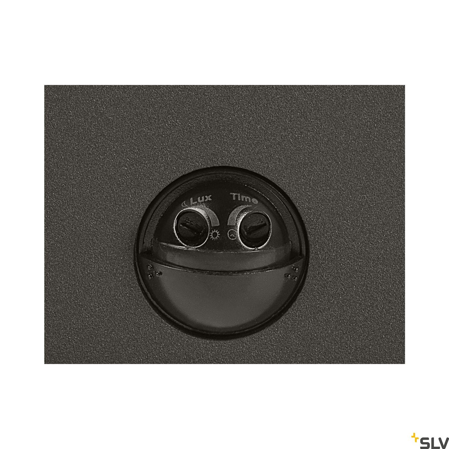 SLV GRAFIT E27 square Sensor, Wandaufbauleuchte anthrazit