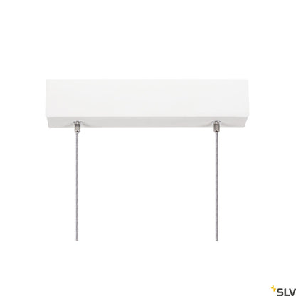 SLV ONE LINEAR 140 PHASE up/down, Pendelleuchte weiß 35W 2700/3000K