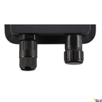 SLV FLOODI S, Wand- und Deckenaufbauleuchte anthrazit / transparent 9,3W 3000K 100°