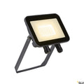 SLV FLOODI M, Wand- und Deckenaufbauleuchte anthrazit / transparent 30W 3000K 100°