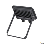 SLV FLOODI M, Wand- und Deckenaufbauleuchte anthrazit / transparent 30W 3000K 100°
