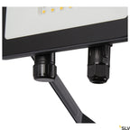 SLV FLOODI M, Wand- und Deckenaufbauleuchte anthrazit / transparent 30W 3000K 100°
