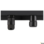 SLV FLOODI M, Wand- und Deckenaufbauleuchte anthrazit / transparent 30W 3000K 100°