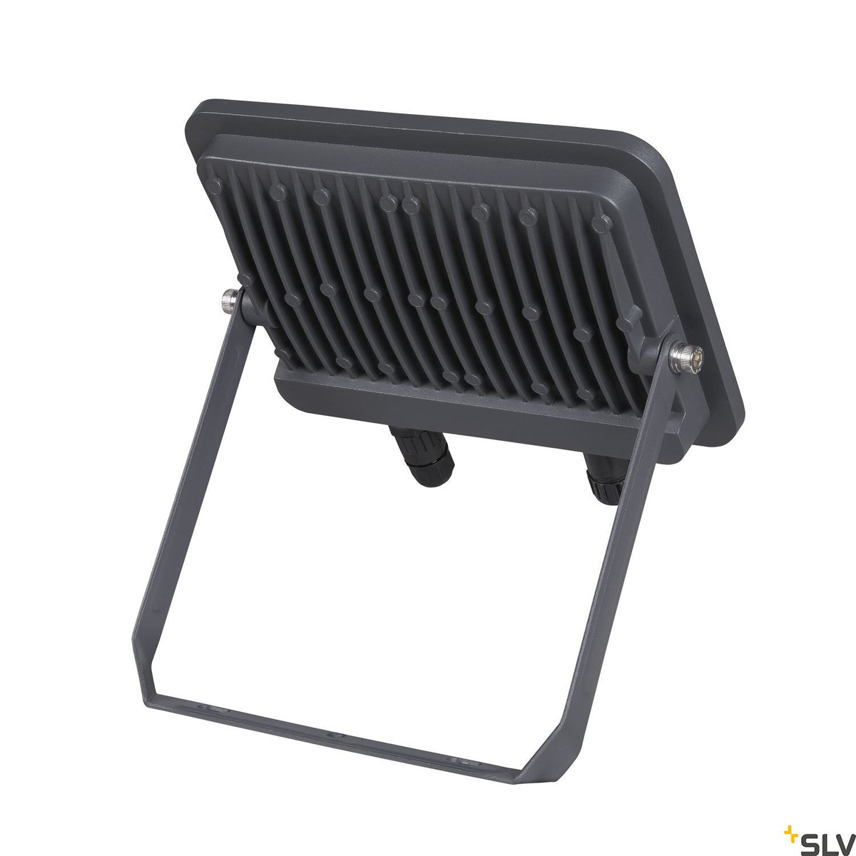 SLV FLOODI L, Wand- und Deckenaufbauleuchte anthrazit / transparent 48W 3000K 100°