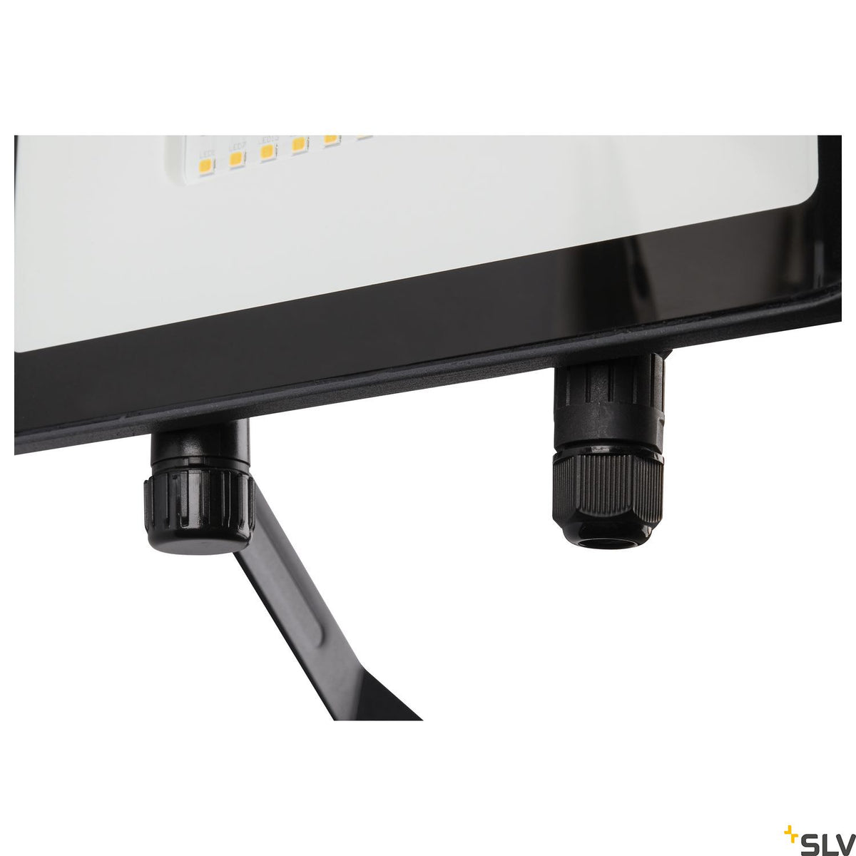 SLV FLOODI L, Wand- und Deckenaufbauleuchte anthrazit / transparent 48W 3000K 100°
