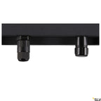 SLV FLOODI L, Wand- und Deckenaufbauleuchte anthrazit / transparent 48W 3000K 100°