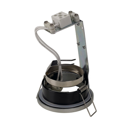 SLV DOLIX OUT MR16 ROUND Downlight, silbergrau,max. 35W