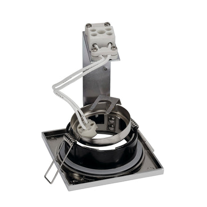 SLV DOLIX OUT MR16 SQUARE Downlight, chrom, max. 35W