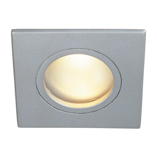 SLV DOLIX OUT MR16 SQUARE Downlight, silbergrau, max. 35W