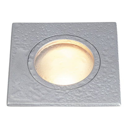 SLV DOLIX OUT MR16 SQUARE Downlight, silbergrau, max. 35W