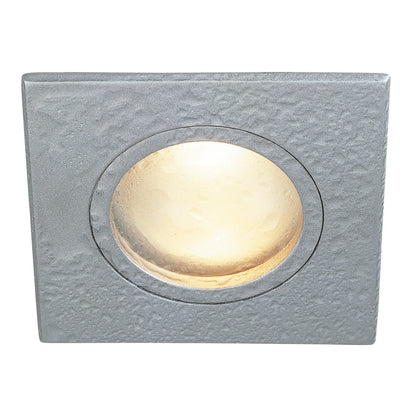 SLV DOLIX OUT MR16 SQUARE Downlight, silbergrau, max. 35W