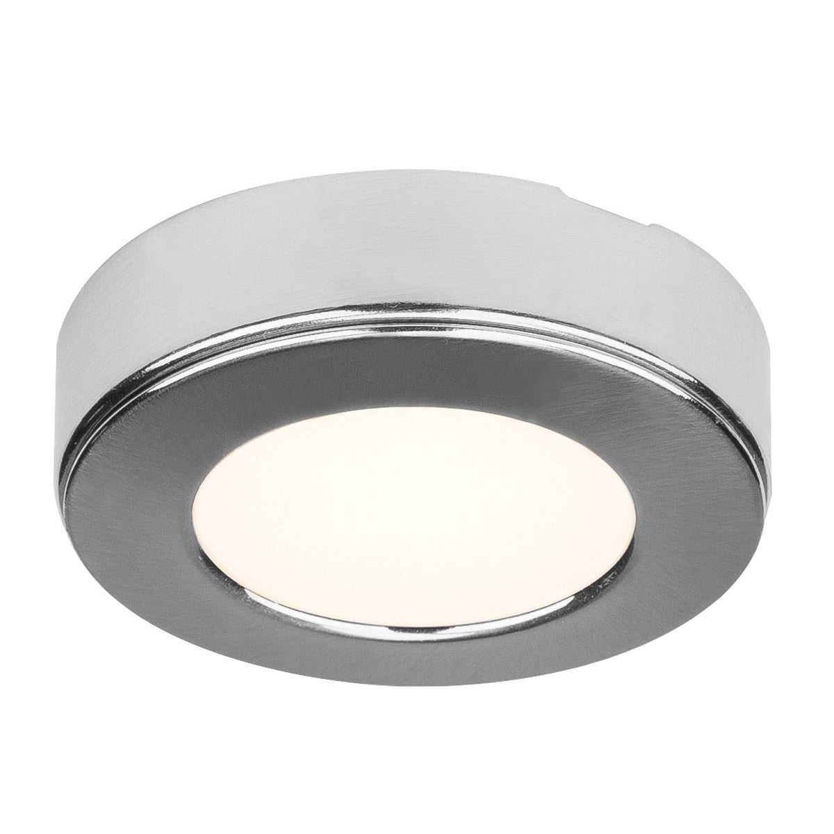 SLV Rundes Einbaugehäuse für 3W Downlight, metall gebürstet
