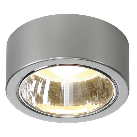 SLV Deckenleuchte, CL 101 GX53, rund, silbergrau, max. 11W