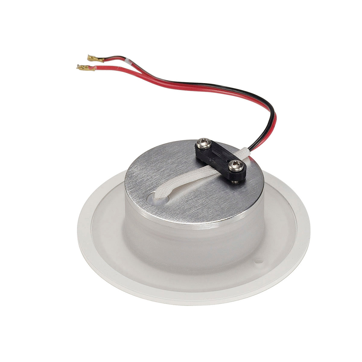 SLV AITES LED ROUND für Installa- tionsdosen, silbergrau, 3000K