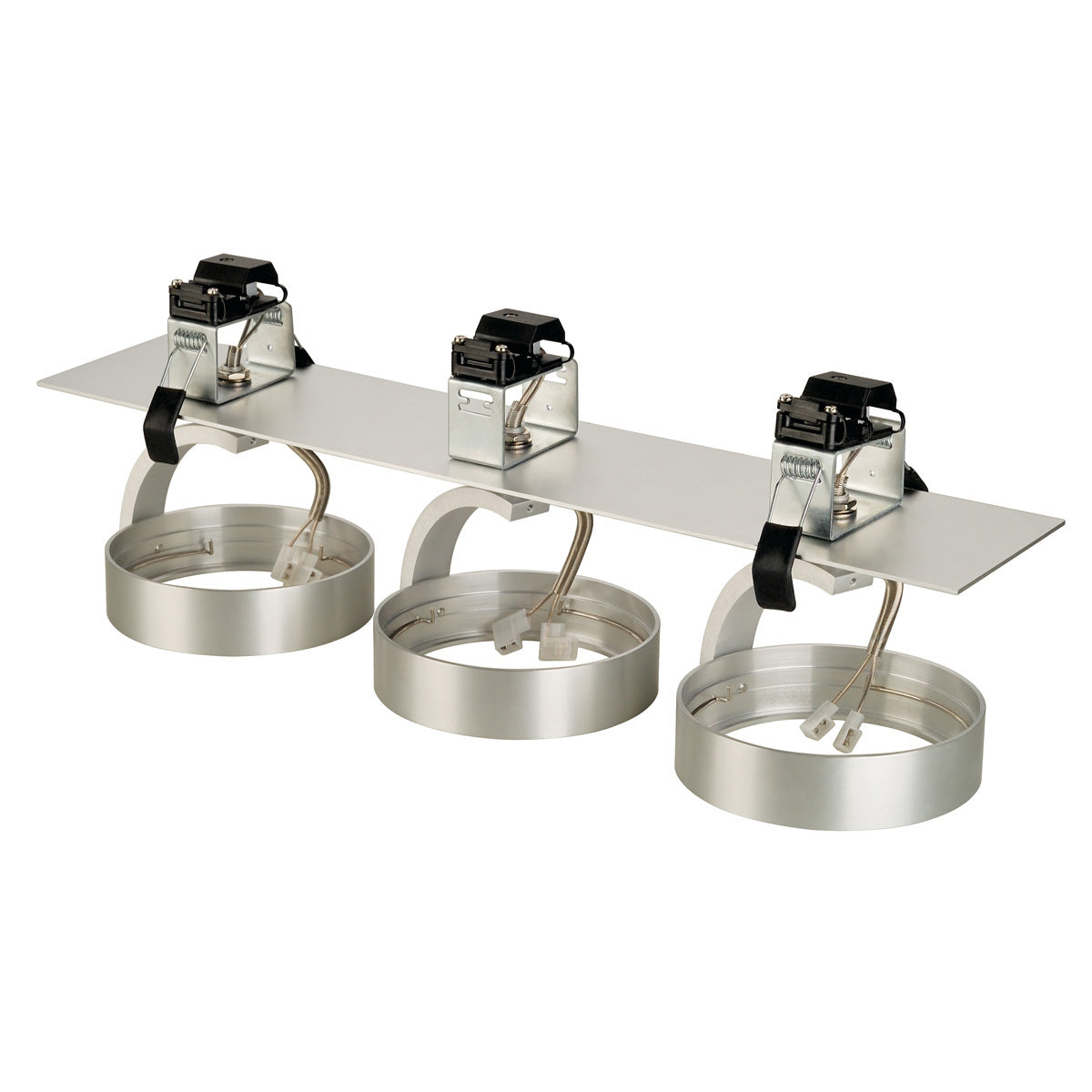 SLV KALU RECESSED 3 Einbauleuchtealu brushed, 3xQRB111,max. 3x50W