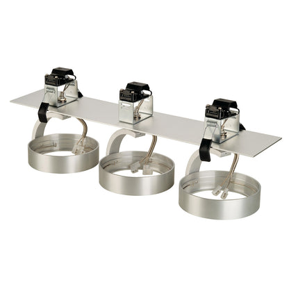 SLV KALU RECESSED 3 Einbauleuchtealu brushed, 3xQRB111,max. 3x50W