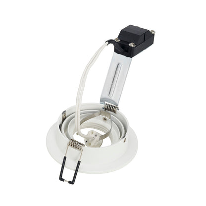 SLV NEW TRIA MR16 ROUND Downlight, mattweiss, max. 50W, inkl. Clipfedern