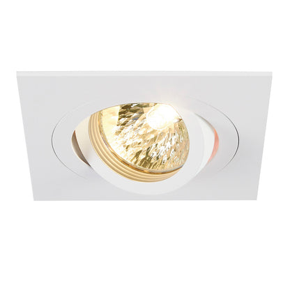 SLV NEW TRIA I MR16 Downlight, eckig, mattweiss, max. 50W, inkl. Clipfedern