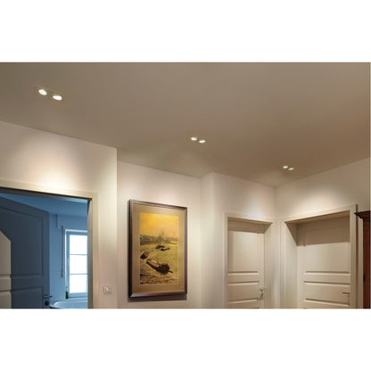 SLV NEW TRIA II MR16 Downlight, rechteckig, mattweiss, max. 2x50W, inkl. Clipfedern