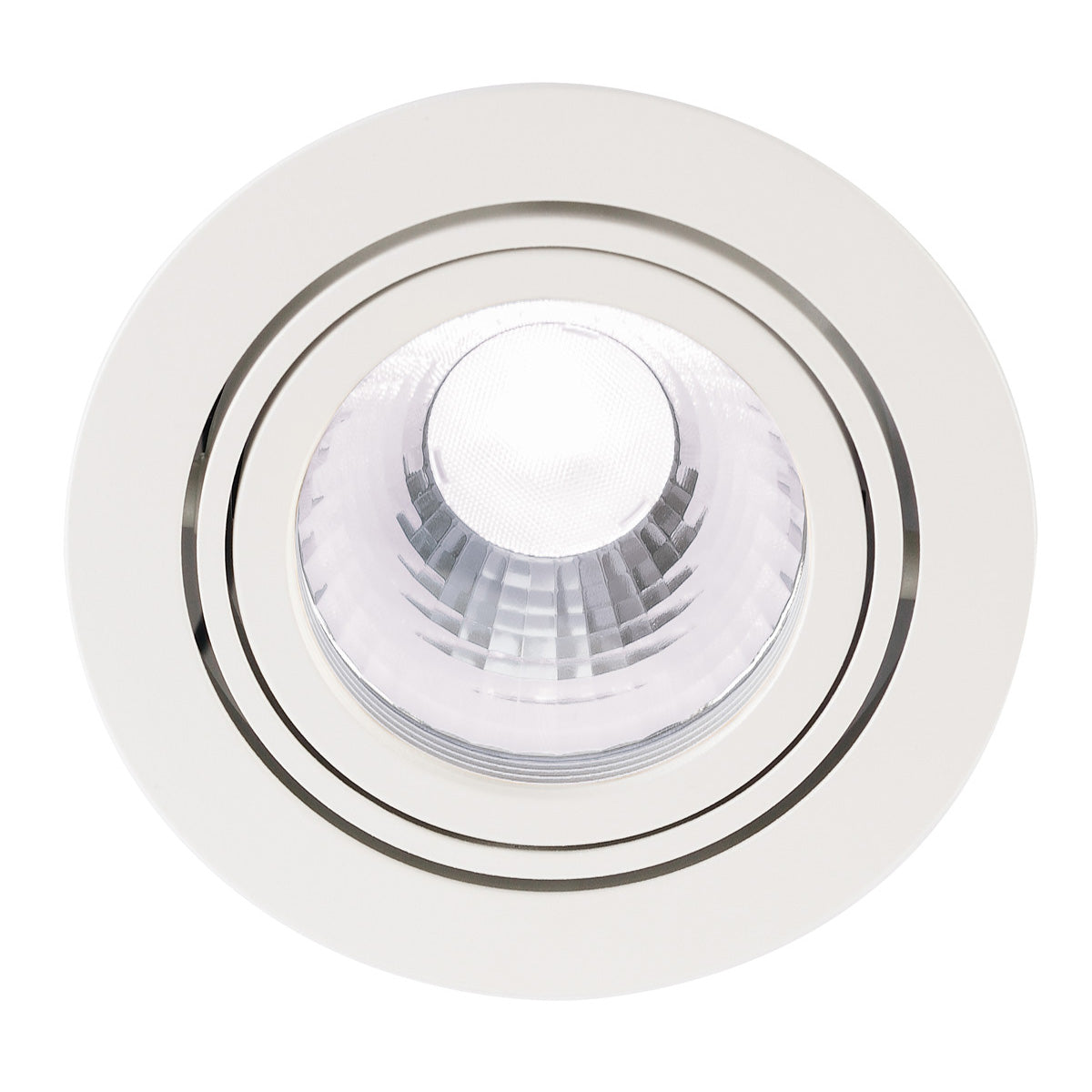 SLV NEW TRIA LED DISK Downlight,rund, weiss, 4000K, 35°