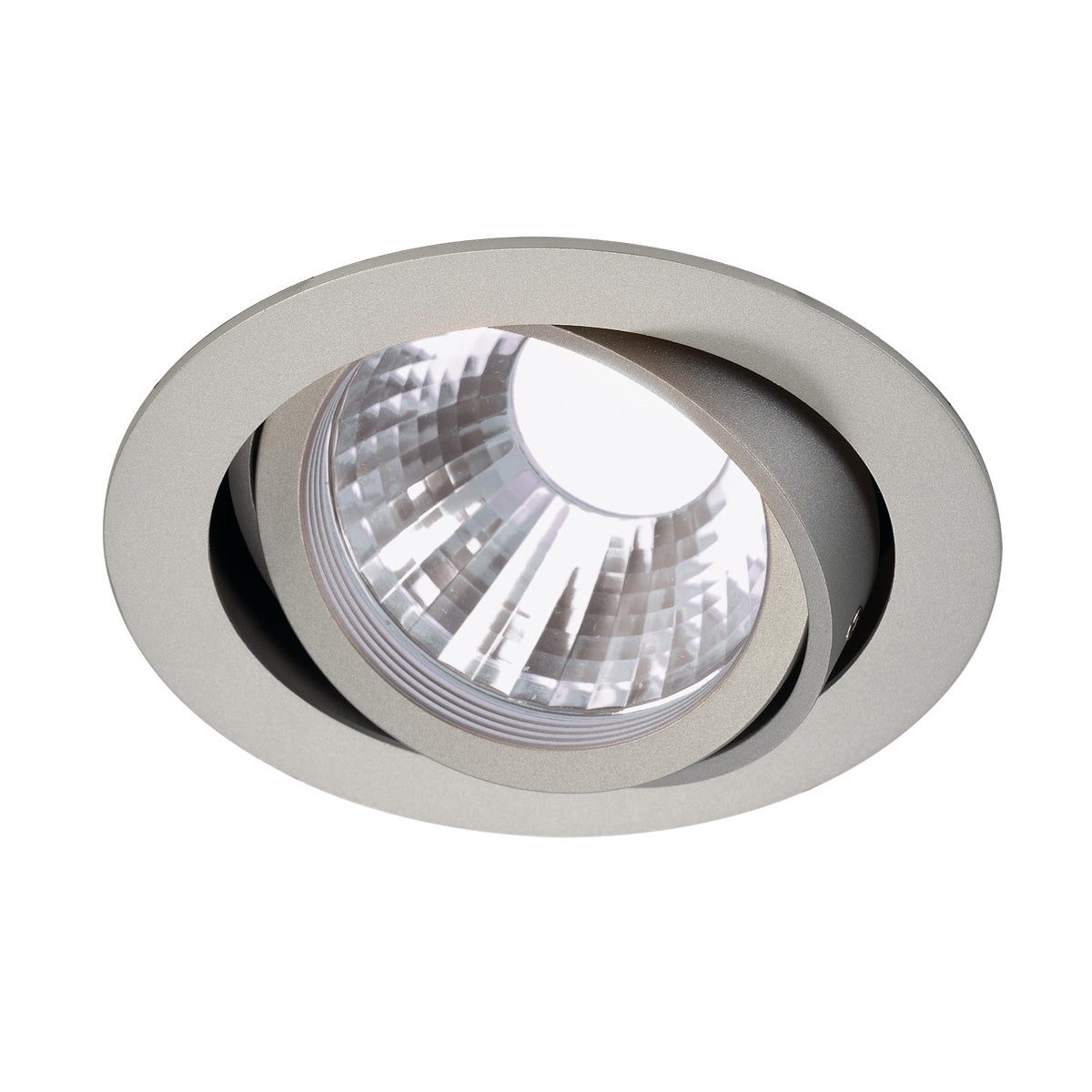SLV NEW TRIA LED DISK Downlight,rund, silbergrau, 4000K, 35°