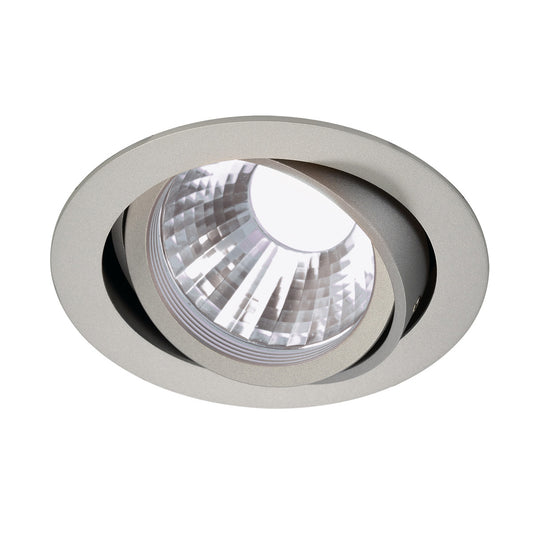 SLV NEW TRIA LED DISK Downlight,rund, silbergrau, 4000K, 35°