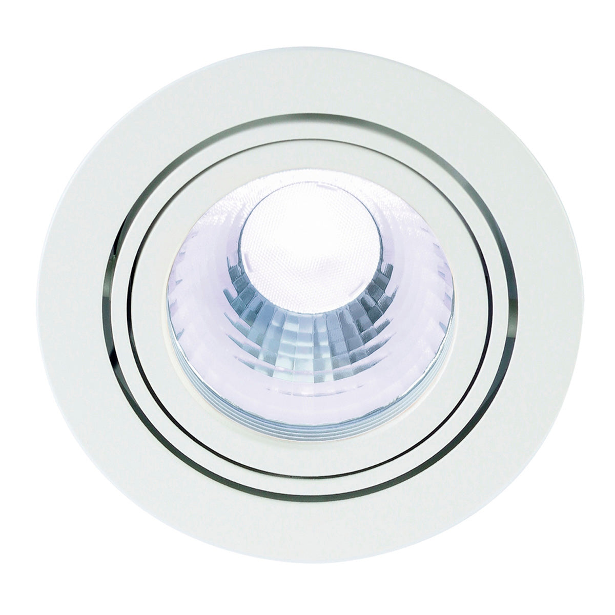 SLV NEW TRIA LED DISK Downlight,rund, weiss, 4000K, 60°