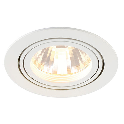 SLV NEW TRIA LED DISK Downlight, rund, weiss, 2700K, 35°