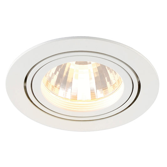 SLV NEW TRIA LED DISK Downlight, rund, weiss, 2700K, 35°