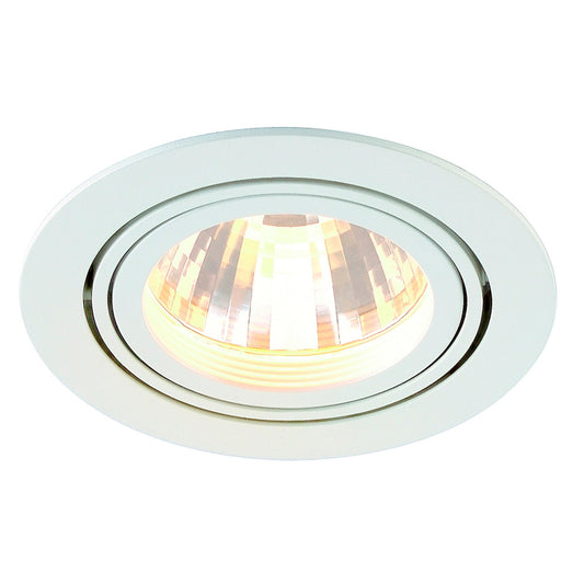 SLV NEW TRIA LED DISK Downlight, rund, weiss, 2700K, 60°