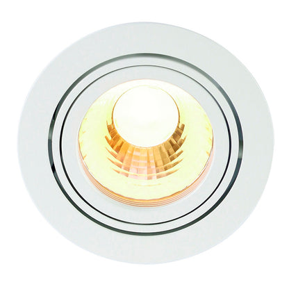SLV NEW TRIA LED DISK Downlight, rund, weiss, 2700K, 60°