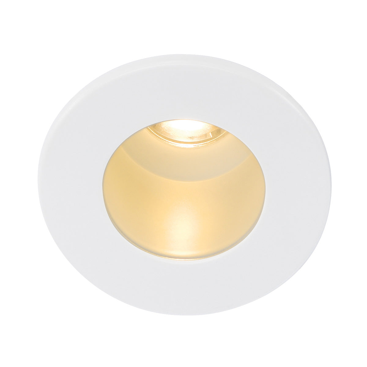 SLV TRITON MINI LED HORN Down- light, rund, weiss, 1W LED, warmweiss
