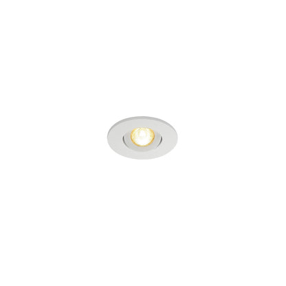 SLV NEW TRIA MINI DL ROUND Downlight, mattweiss, 30°, 3000K, inkl. MI-Stecker,Clipf.