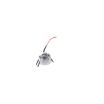 SLV NEW TRIA MINI DL ROUND Downlight, mattweiss, 30°, 3000K, inkl. MI-Stecker,Clipf.