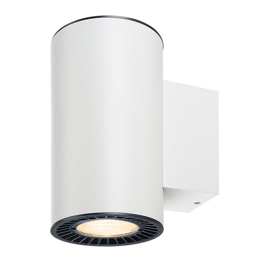 SLV SUPROS WALL Up/Down, rund, weiss, 3000K, SLM LED, 60° Reflektor