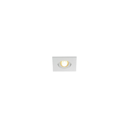 SLV NEW TRIA MINI DL SQUARE Set, mattweiss, 30°, 3000K, inkl. MI-Stecker, Clipfedern
