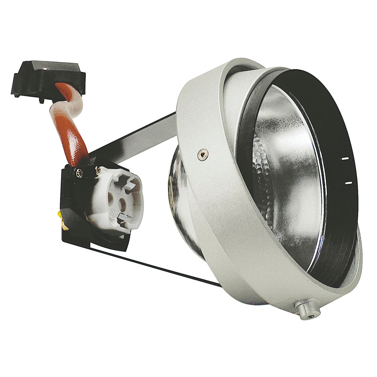 SLV G12 MODUL für AIXLIGHT PROEinbaurahmen, 8°, silber-grau / schwarz, max. 70W