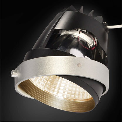 SLV COB LED MODUL, für AIXLIGHT PRO Einbaurahmen, silbergrau, 70°, CRI90+, 3200K