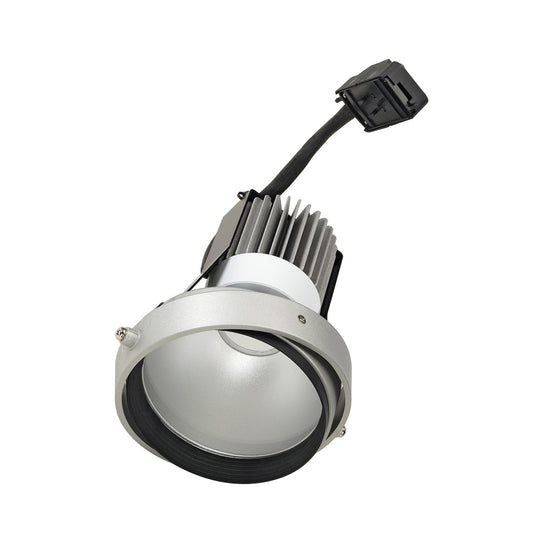 SLV LED DISK MODUL für AIXLIGHT PRO Einbaurahmen, silber- grau / schwarz, 2700K, 50°
