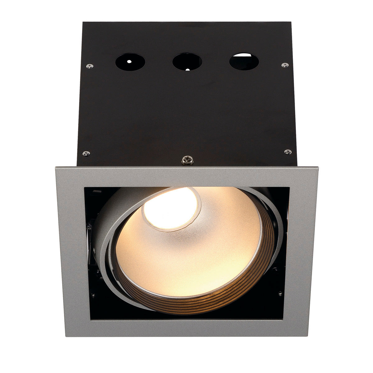 SLV LED DISK MODUL für AIXLIGHT PRO Einbaurahmen, silber- grau / schwarz, 2700K, 50°