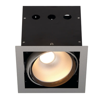SLV LED DISK MODUL für AIXLIGHT PRO Einbaurahmen, silber- grau / schwarz, 2700K, 50°