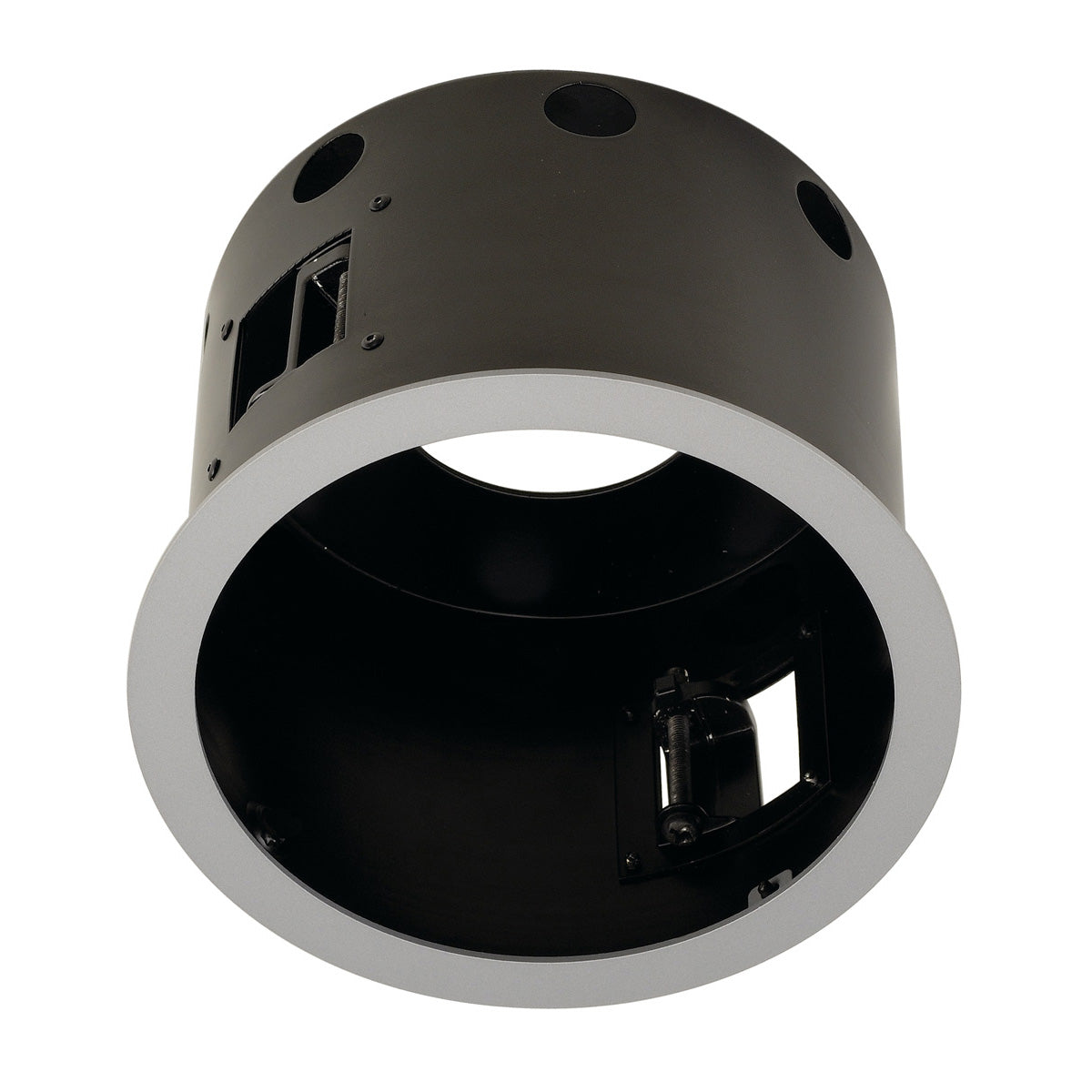 SLV AIXLIGHT PRO 1 FLAT FRAMEROUND Einbaurahmen,silbergrau / schwarz