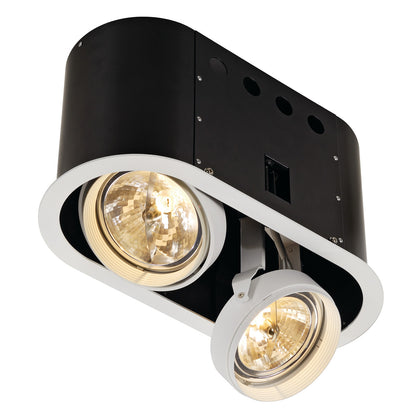 SLV AIXLIGHT PRO 2 FRAME ROUNDEinbaurahmen, mattweiss /schwarz
