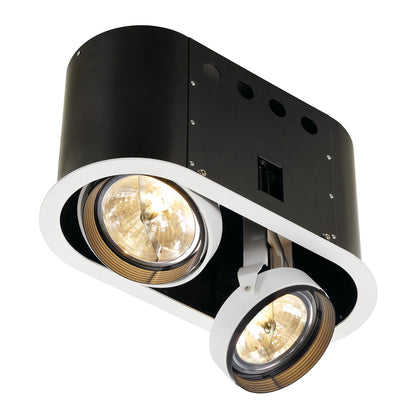 SLV AIXLIGHT PRO 2 FRAME ROUNDEinbaurahmen, mattweiss /schwarz