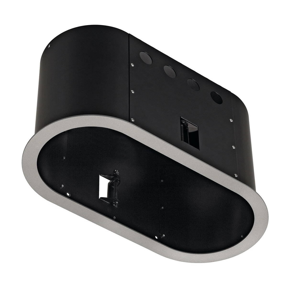 SLV AIXLIGHT PRO 2 FRAME ROUNDEinbaurahmen, silbergrau /schwarz
