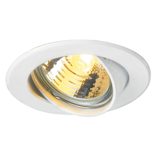 SLV GU10 SP Downlight, rund, weiss, max. 50W
