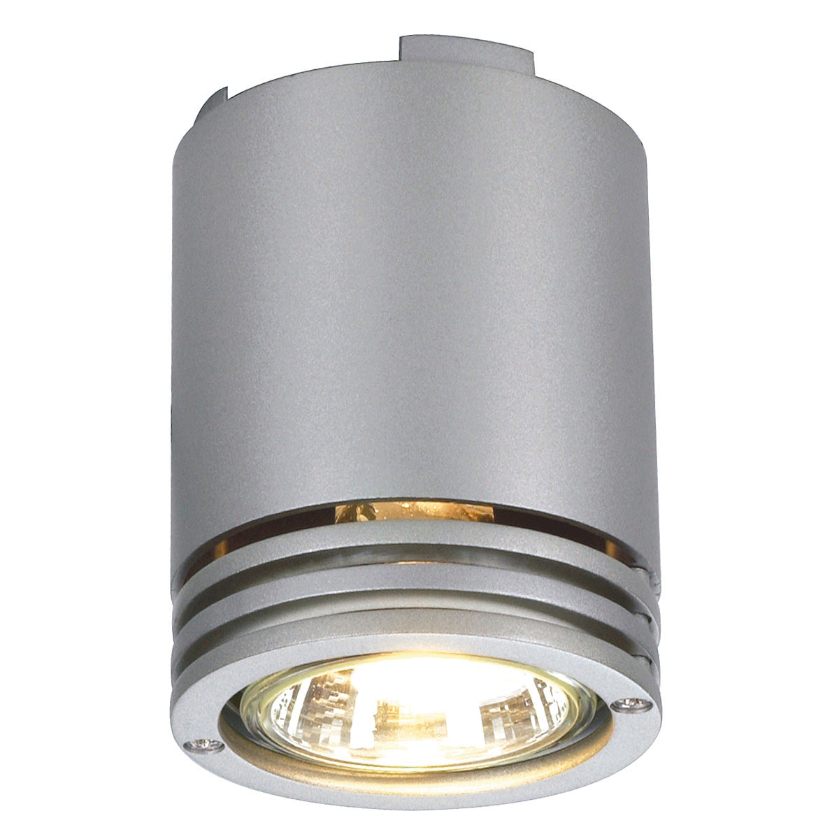 SLV BARRO Deckenleuchte, CL-1, silbergrau, GU10, max. 50W