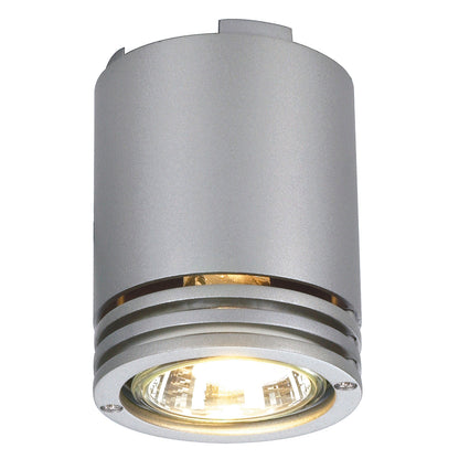 SLV BARRO Deckenleuchte, CL-1, silbergrau, GU10, max. 50W