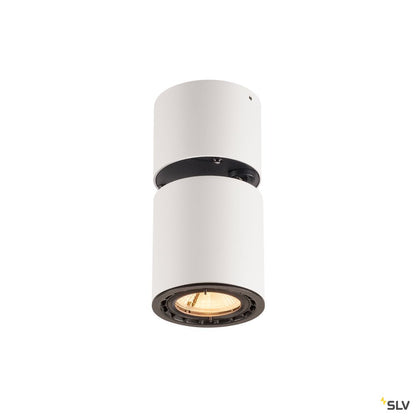 SLV SUPROS 78, Deckenleuchte, LED, 3000K, rund, weiß, 60° Linse