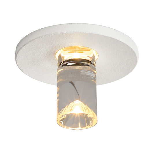 SLV LED Lightpoint Einbauleuchte, rund, mattweiss, 1W LED, 3000K